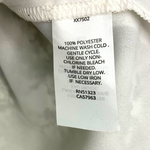 Halogen Sleeveless Lined Floral Halter Top Tan Size Small NWOT - Picture 6 of 8